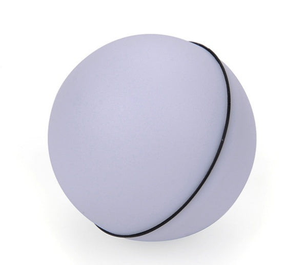 Light purple interactive cat ball with central seam detail.