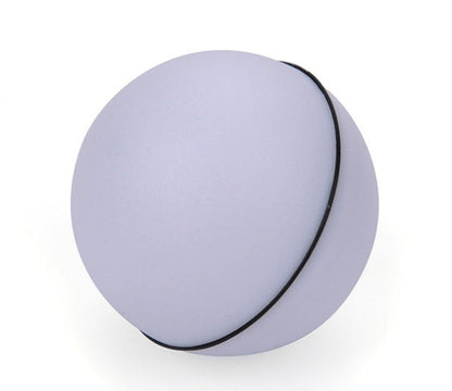 Light purple interactive cat ball with central seam detail.